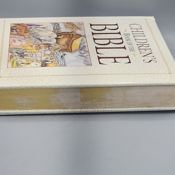 Children’s Book Of The Bible 1998 Vintage Illustrated Gold Edges Made In USA - Picture 6 of 16